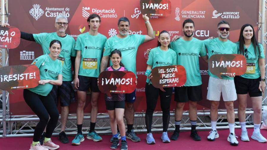 Galería de 224 fotos | Amplia presencia del sector cerámico en la Carrera de las Empresas de Castellón