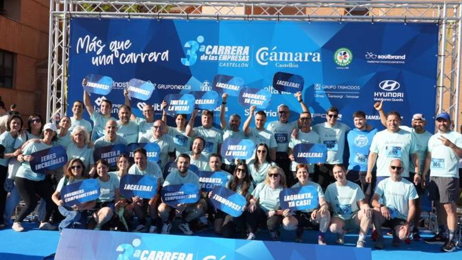 Galería de fotos | Compañías y entidades del sector cerámico, en la Carrera de las Empresas de Castellón