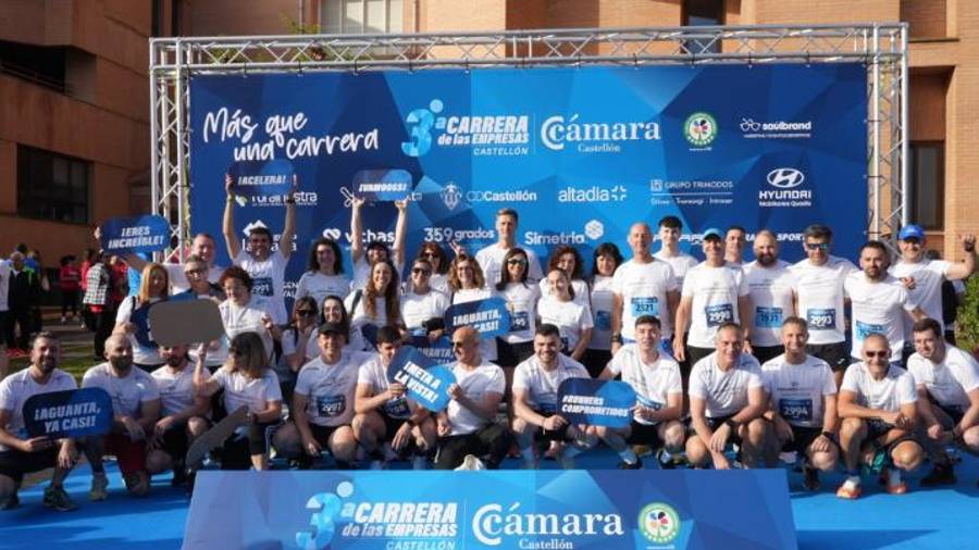 Galería de fotos | Compañías y entidades del sector cerámico, en la Carrera de las Empresas de Castellón