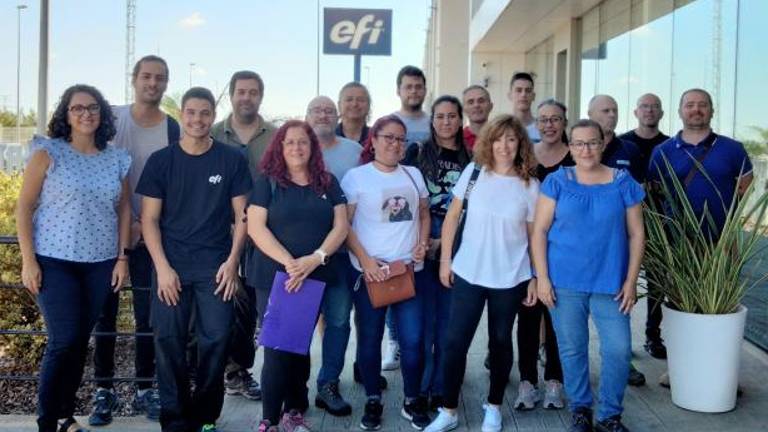 EFI Cretaprint y el Pacto por el Empleo de los Municipios Cerámicos colaboran con acciones de formación