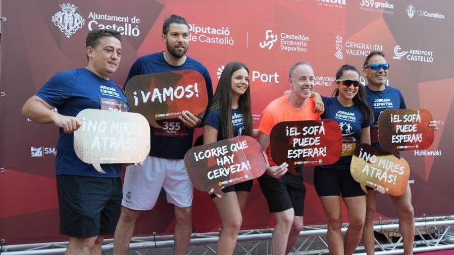 Galería de 224 fotos | Amplia presencia del sector cerámico en la Carrera de las Empresas de Castellón