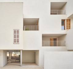 $!Viviendas sociales en Ibiza, del estudio de arquitectura Ripoll-Tizón. Foto: Jose Hevia
