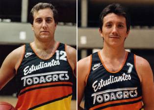 John Pinone y Vicente Gil.