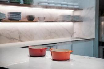 $!Los acabados de Ascale, en el restaurante Xavier Pellicer en Barcelona