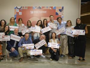 Imágenes de la velada de celebración de Smalticeram España en Onda.