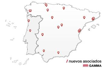Gamma incorpora 19 nuevos almacenes asociados en España y Portugal