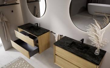 $!Nofer eleva el listón de su oferta de mobiliario de baño en Cevisama