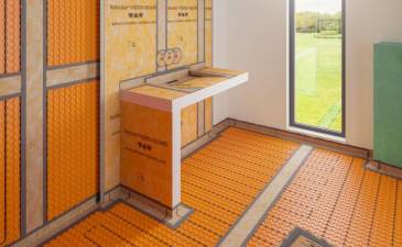 $!Schlüter-Systems, climatización de viviendas a través de suelos y paredes cerámicas con ahorro energético