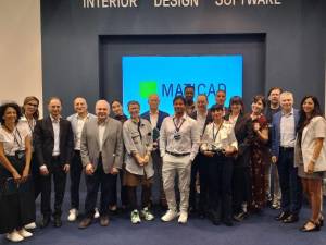 El equipo de profesionales de Maticad en Cersaie 2026.