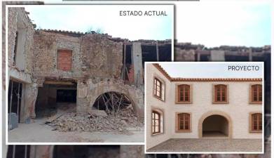 El proyecto de rehabilitación de la zona fundacional de la Real Fábrica del Conde de Aranda supondrá la recuperación de más de 2.000 m² del conjunto fabril original de los 9.000 metros cuadrados adquiridos por el ayuntamiento, donde se ubicaban los antiguos talleres, almacenes y espacios de gestión de la primera fábrica cerámica moderna. / Ayuntamiento de l’Alcora