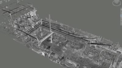 $!El proyecto en las instalaciones de Argenta se desarrolló sobre una base de escaneado láser 3D y modelado sobre nube de puntos.