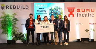 El ConTech Startup Forum ha tenido lugar en el marco de Rebuild 2025.