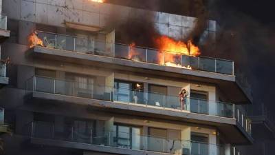 El incendio de Campanar tuvo su origen en la vivienda número 86