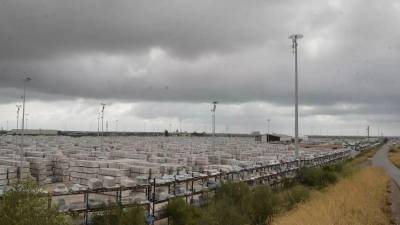 El Grupo STN es propietario del 80% de los 600.000 metros cuadrados disponibles en el polígono Casablanca y utiliza el terreno a desarrollar como campa de almacenaje.