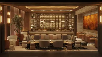 $!Coctelería del hotel The Bank.