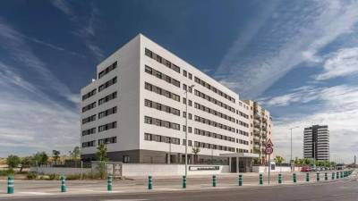 Una de las promociones de vivienda en alquiler de Greystar y Vía Célere, en Torrejón de Ardoz.