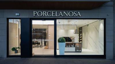 El nuevo showroom de Porcelanosa Grupo en Salamanca.