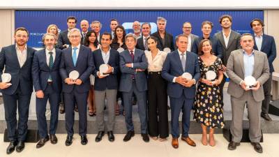El Bernabéu, escenario del homenaje a Alejandro Aravena en la pasada edición de los Premios Porcelanosa