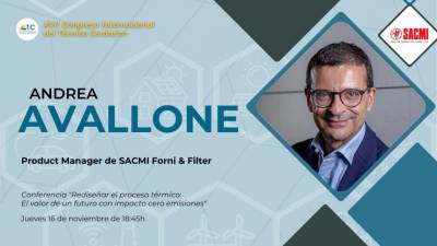 Sacmi trasladará sus últimas innovaciones al Congreso Internacional del Técnico Cerámico