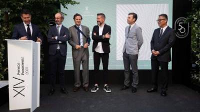 Imagen de la entrega de los Premios Porcelanosa en Madrid.