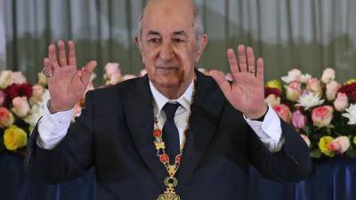 El presidente de Argelia, Abdelmayid Tebboune. DPA