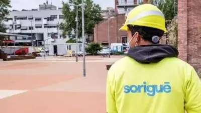 Empleado del grupo Sorigué.