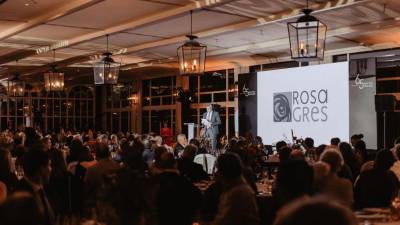 $!Marcelino Sugrañes, CEO de Rosa Gres, en un instante de la celebración del 65º aniversario de Rosa Gres.