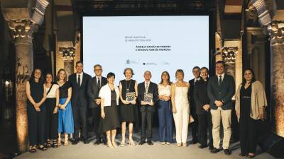 $!Ángela García de Paredes e Ignacio García Pedrosa reciben el Premio Nacional de Arquitectura 2023.
