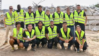 $!El equipo del proyecto.