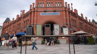 $!Exterior del Östermalm Saluhall.