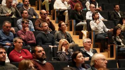 $!Algunos de los asistentes al evento en Castelló.