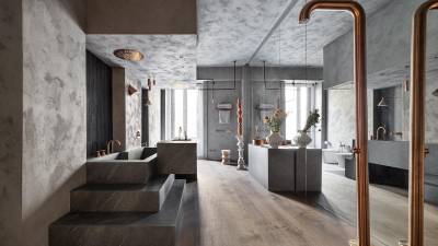 $!Ofuro el cuarto de baño de Ramon Soler, diseñado por Carmen Barasona.