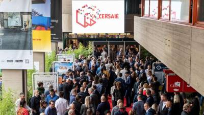 Imagen de la feria internacional de Cersaie.