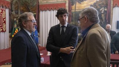 $!José Martí, Manuel Breva (Anffecc) y Juan José Martínez (Asebec).