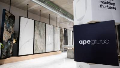 Detalle del nuevo showroom de APE Grupo en Castelló.