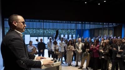 $!Un momento de la puesta de largo de la presentación.