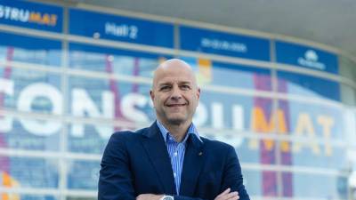 El presidente del Comité Organizador de Construmat y de APCEspaña, Xavier Vilajoana.