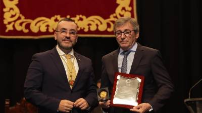 $!Benlloc, con Joaquín Font de Mora (Vidres).