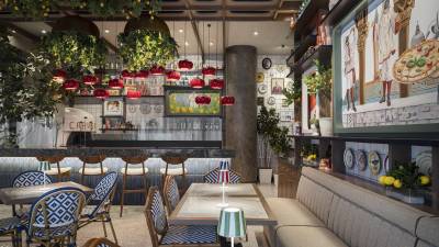 $!La cerámica de APE Grupo ‘viste’ el restaurante Caruso en República Dominicana