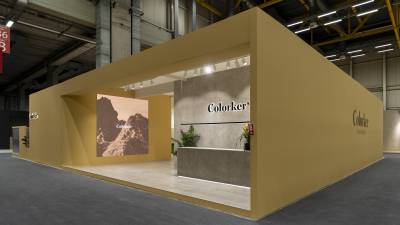 El estand de Colorker en Cersaie 2025.