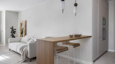 $!Interiorismo | Un piso de 65 m² con tres dormitorios y vestidor, por Brákara Studio