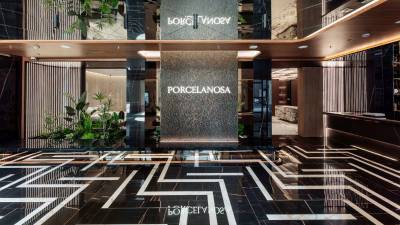 Showroom Porcelanosa en Shanghái.