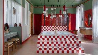 El espacio Dos vidas en un baño, de Jacob Delafon y Lieve Studio con cerámica de Cevica y de TAU.