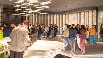 $!Detalle de uno de los afterworks de Porcelanosa.