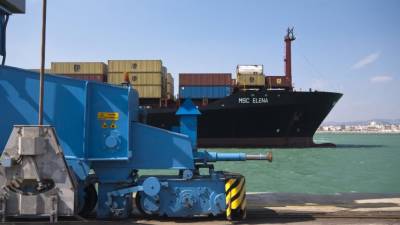 PortCastelló recupera MSC con un servicio semanal a Marruecos.