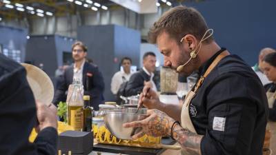 $!Uno de los showcookings.