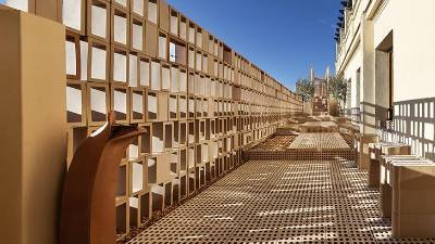 $!Espacio Nuet Ceramics – Terraza «Al desnudo, de Mayice.