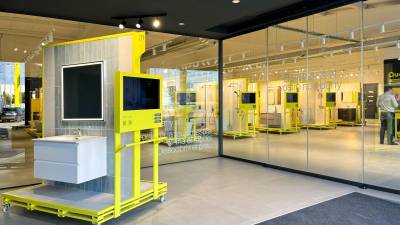 $!El interior de la tienda.