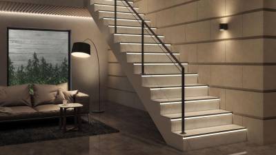 $!‘Novopeldaño Eclipse Aura’, concebido para proteger y decorar escaleras revestidas con cerámica. *