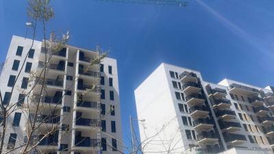 Edificios residenciales de nueva construcción en Almería.